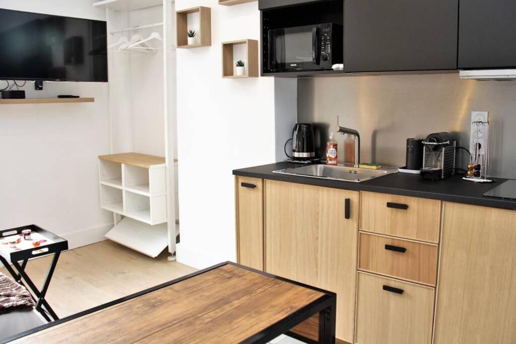 L'Escapade De Lyon, Charpennes, Jacuzzi Et Emplacement Ideal Appartement Villeurbanne Buitenkant foto